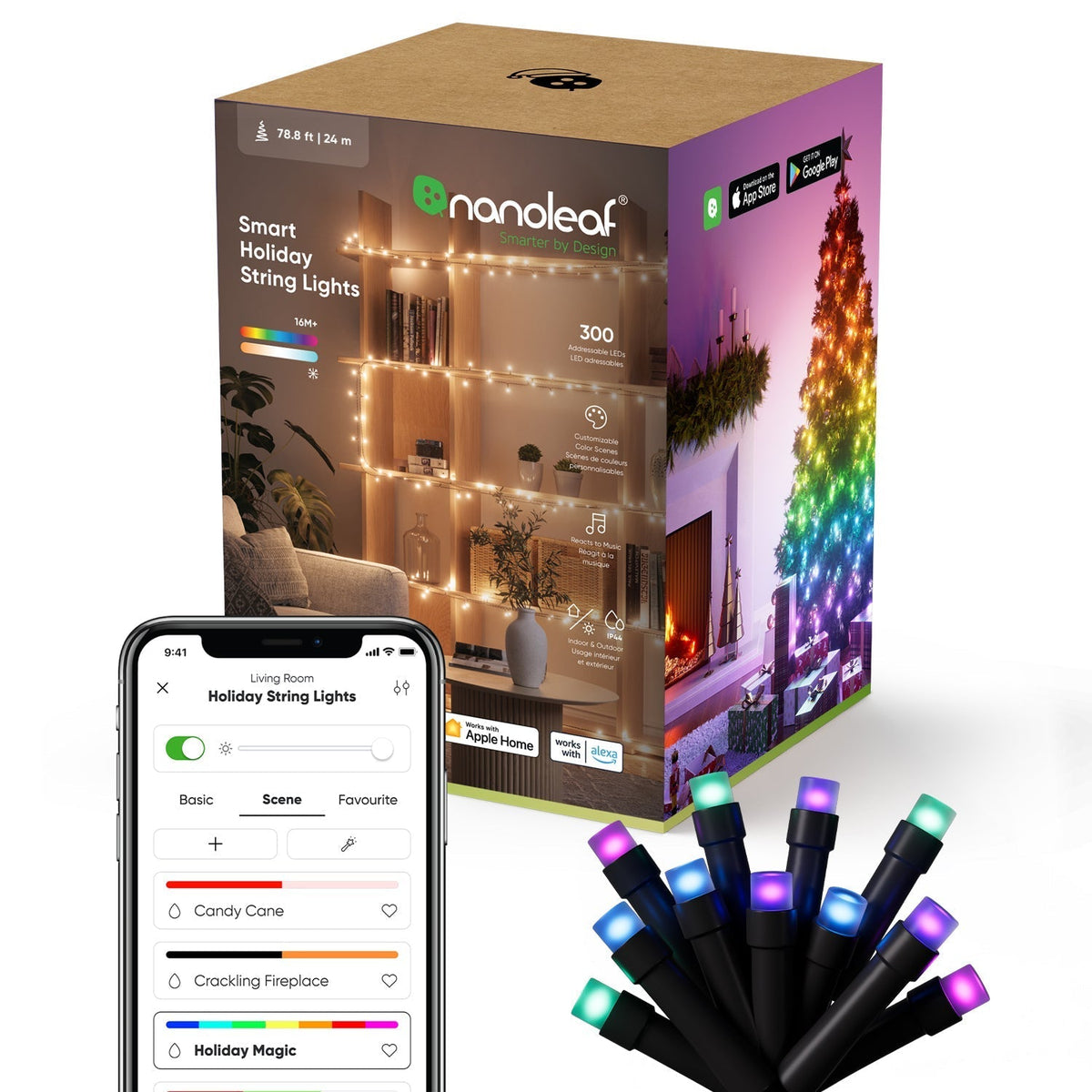 Nanoleaf Smart Holiday String Lights K3